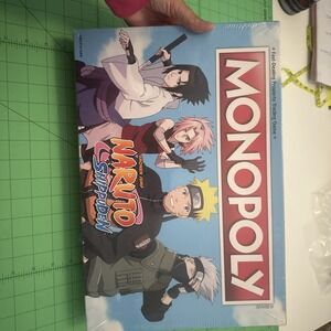 Naruto Shippuden Monopoly The Board Game NEW